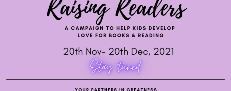 Image on details regarding Raising Readers Campaign