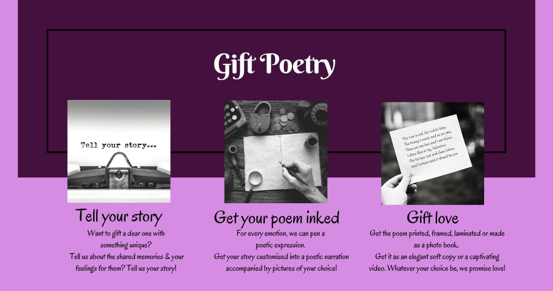 Gift Poetry- Get customised poetry for gifting purpose